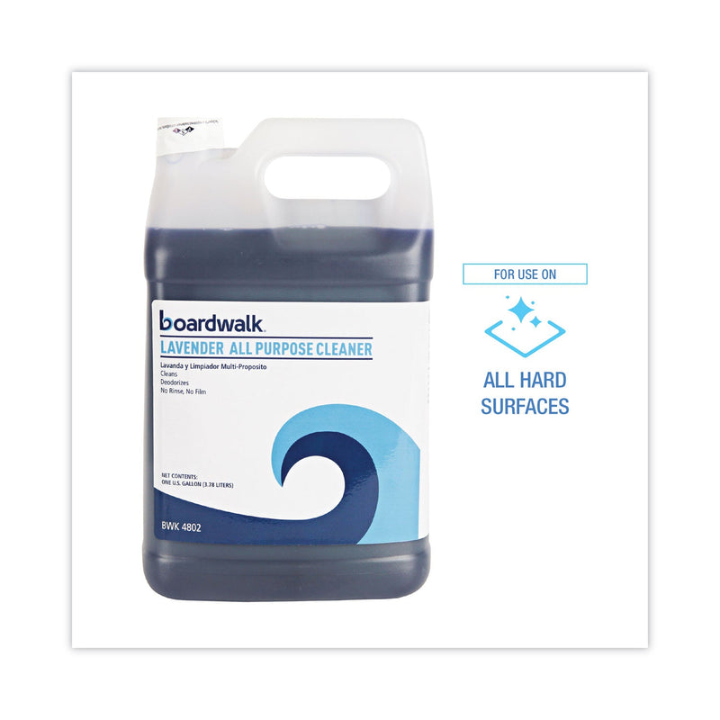 Boardwalk All Purpose Cleaner, Lavender Scent, 1 gal Bottle, 4/Carton