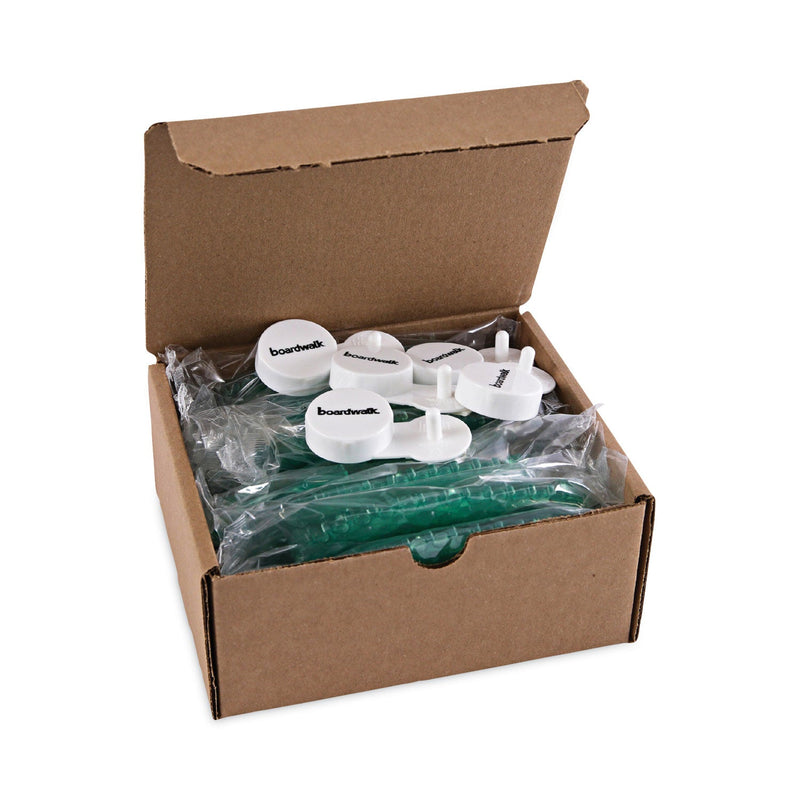 Boardwalk Curve Air Freshener, Cucumber Melon, Solid, Green, 10/Box