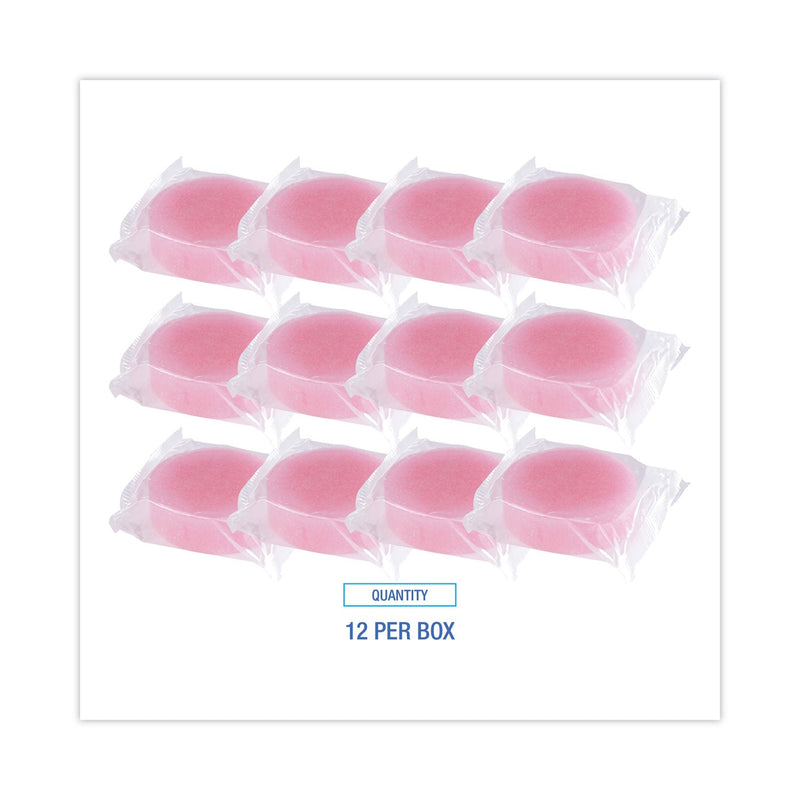 Boardwalk Urinal Para Deodorizer Blocks, Cherry Scent, 4 oz, Red, 12/Box