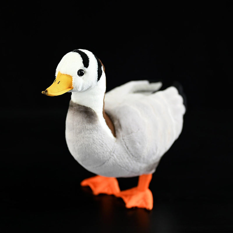 Plumage Toy Of The Brant Bird, White-headed Goose Doll