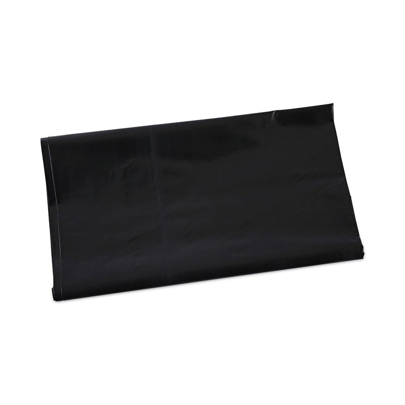 Boardwalk Linear Low Density Industrial Can Liners, 45 gal, 1.7 mil, 40 x 46, Black, 100/Carton