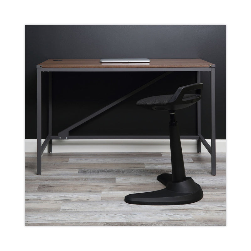 Alera Industrial Series Table Desk, 47.25" x 23.63" x 29.5", Modern Walnut