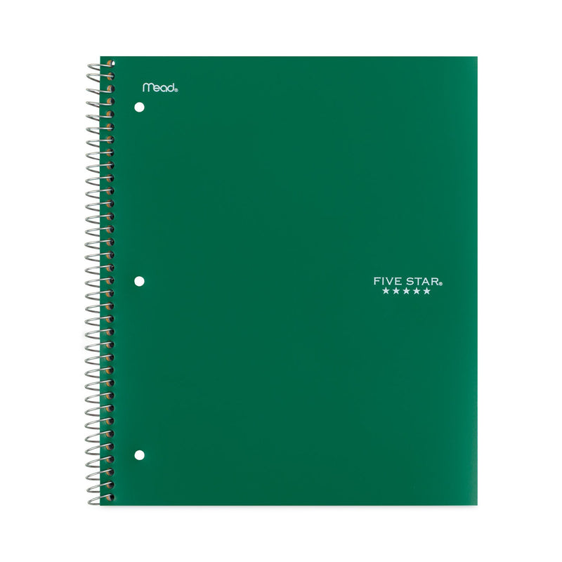 Five Star Wirebound Notebook, 5 Subject, 8 Pockets, Medium/College Rule, Randomly Assorted Covers, 11 x 8.5, 200 Sheets