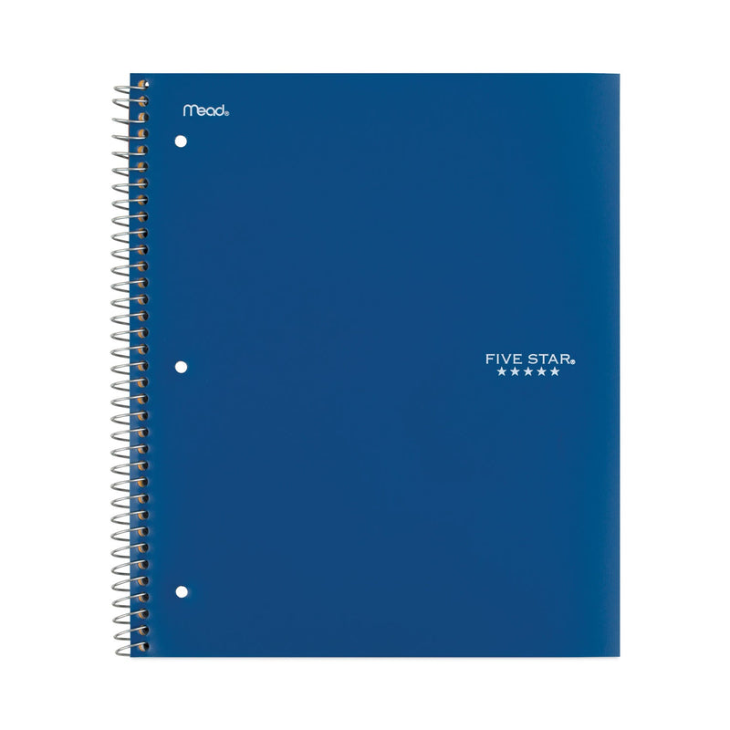 Five Star Wirebound Notebook, 3 Subject, Medium/College Rule, Randomly Assorted Covers, 11 x 8.5, 150 Sheets