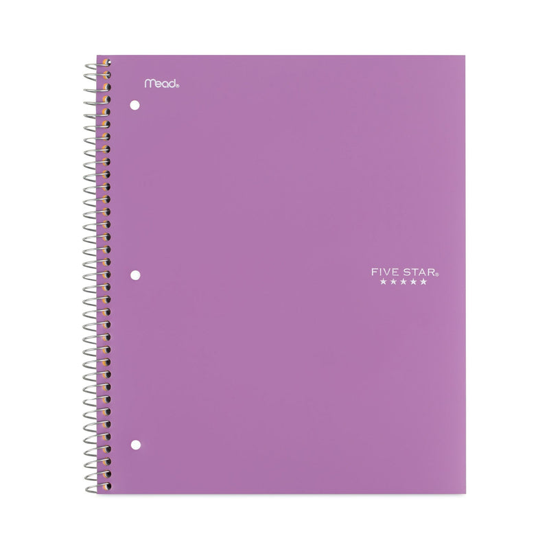 Five Star Wirebound Notebook, 3 Subject, Medium/College Rule, Randomly Assorted Covers, 11 x 8.5, 150 Sheets