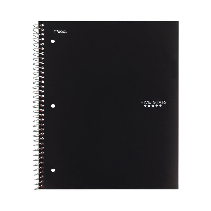 Five Star Wirebound Notebook, 1 Subject, Medium/College Rule, Randomly Assorted Covers, 11 x 8.5, 100 Sheets, 6/Pack