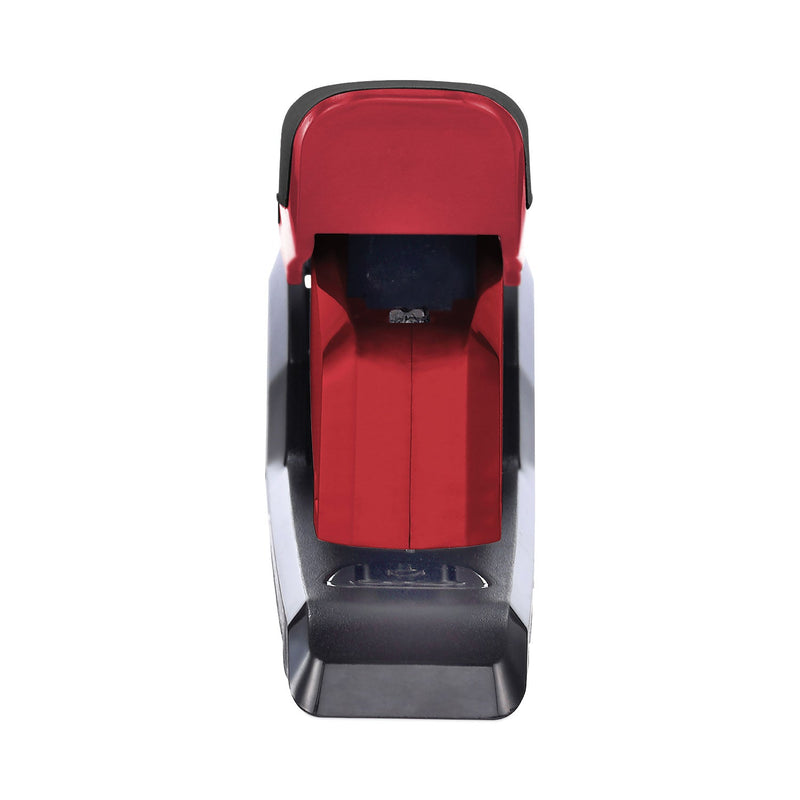 Bostitch InPower Spring-Powered Desktop Stapler, 20-Sheet Capacity, Red