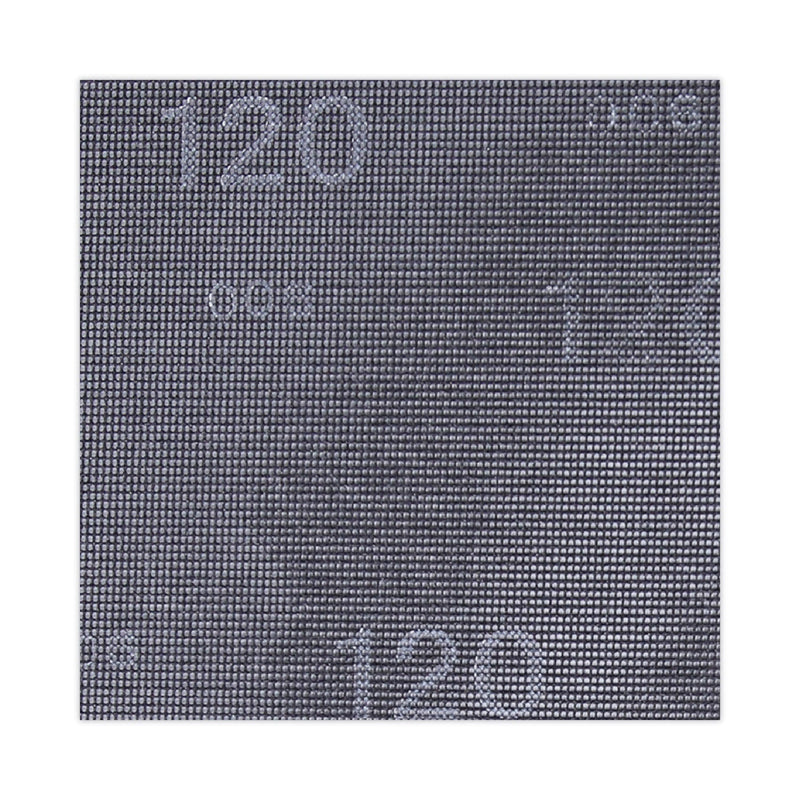 Boardwalk Sanding Screens, 20" Diameter, 120 Grit, Black, 10/Carton