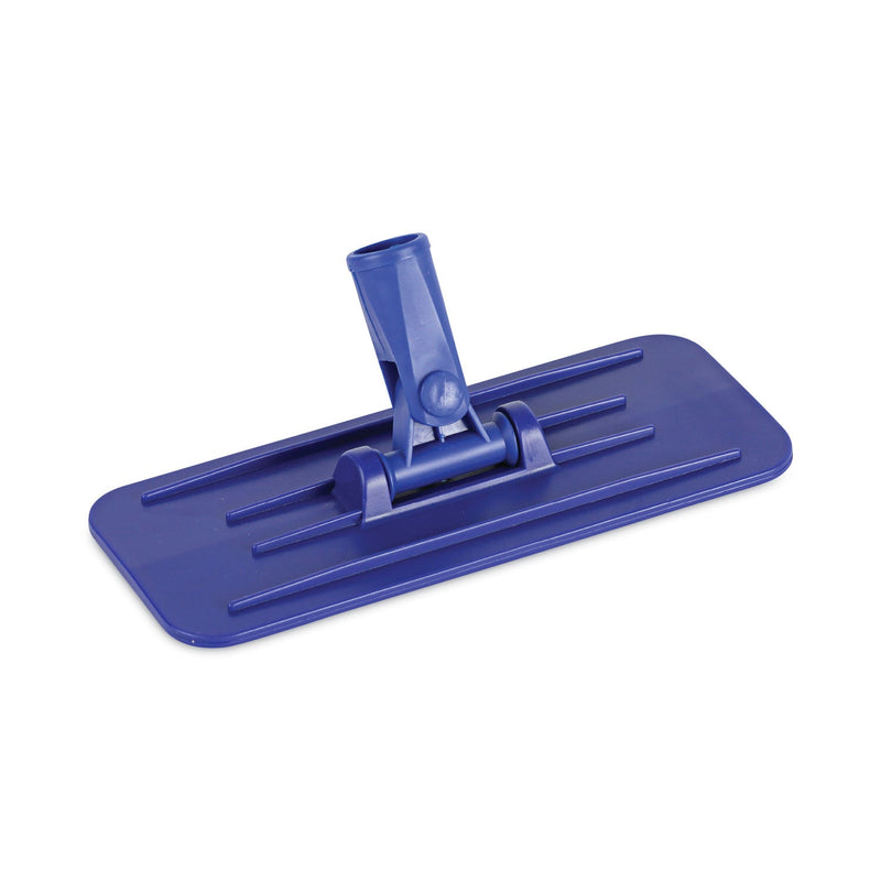 Boardwalk Swivel Pad Holder, Plastic, Blue, 4 x 9, 12/Carton