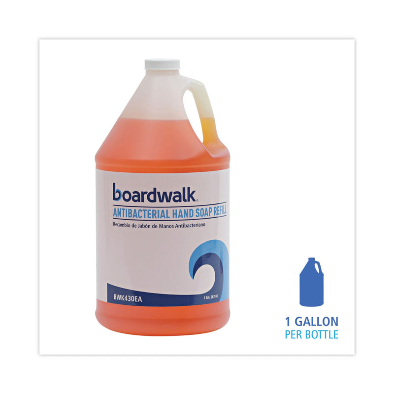 Boardwalk Antibacterial Liquid Soap, Clean Scent, 1 gal Bottle