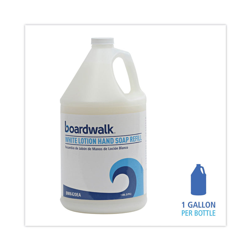 Boardwalk Mild Cleansing Lotion Soap, Cherry Scent, Liquid, 1 gal Bottle