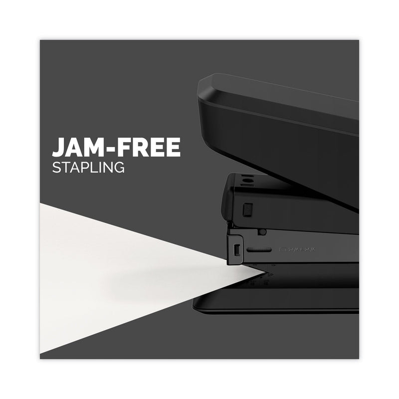 Fellowes LX850 EasyPress Full Strip Stapler, 25-Sheet Capacity, Black