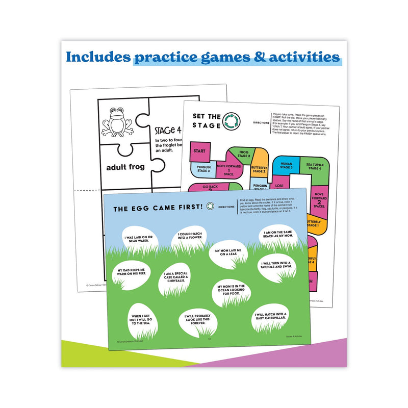 Carson-Dellosa Education In a Flash USB, Animal Lifestyles, Ages 5-8, 225 Pages