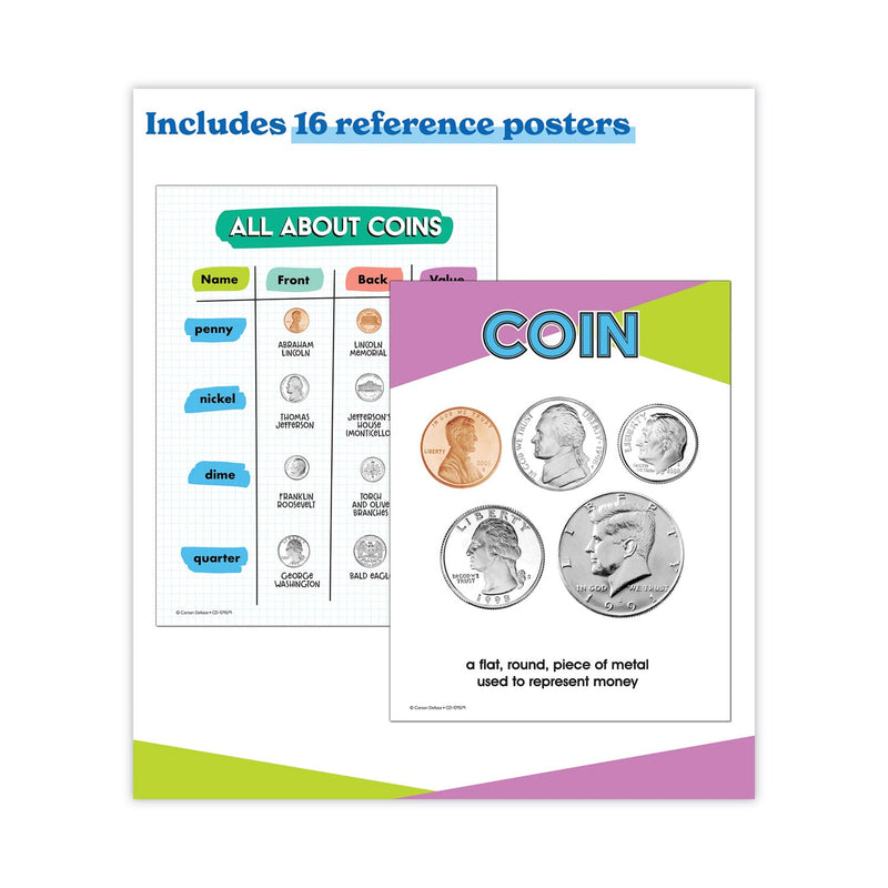 Carson-Dellosa Education In a Flash USB, US Money, Ages 6-8, 229 Pages