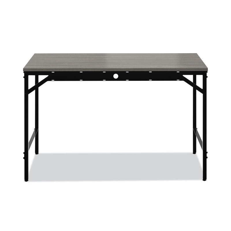 Safco Simple Work Desk, 45.5" x 23.5" x 29.5", Gray