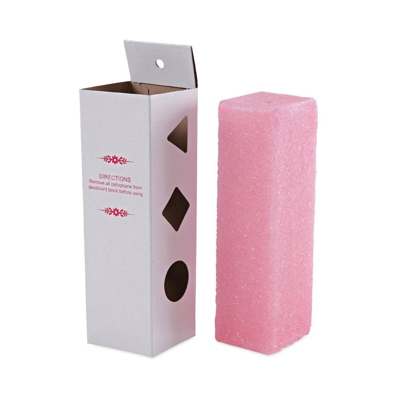 Boardwalk Deodorizing Para Wall Blocks, 24 oz, Pink, Cherry, 6/Box
