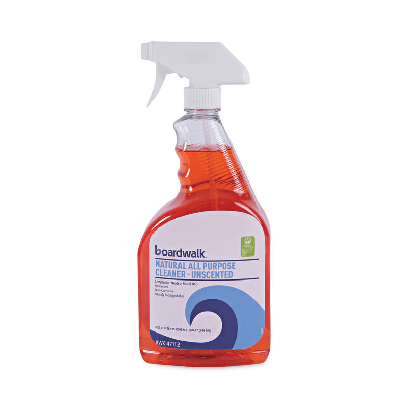 Boardwalk Natural All Purpose Cleaner, Unscented, 32 oz Spray Bottle, 12/Carton