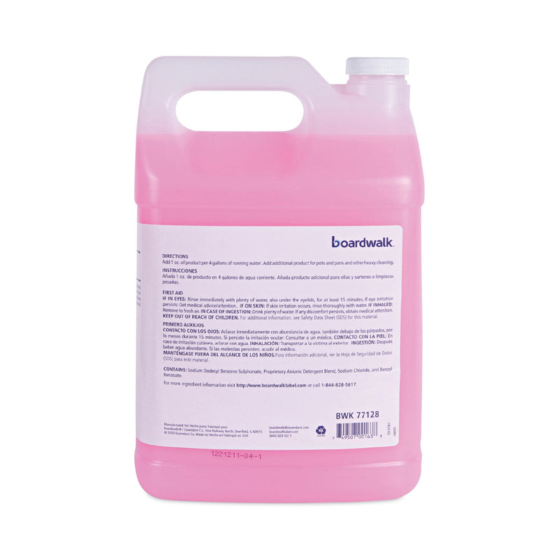 Boardwalk Industrial Strength Pot and Pan Detergent, 1 gal Bottle, 4/Carton