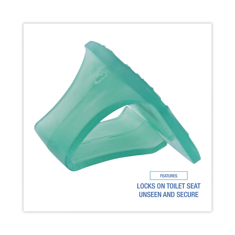 Boardwalk Bowl Clip, Cucumber Melon Scent, Green, 12/Box