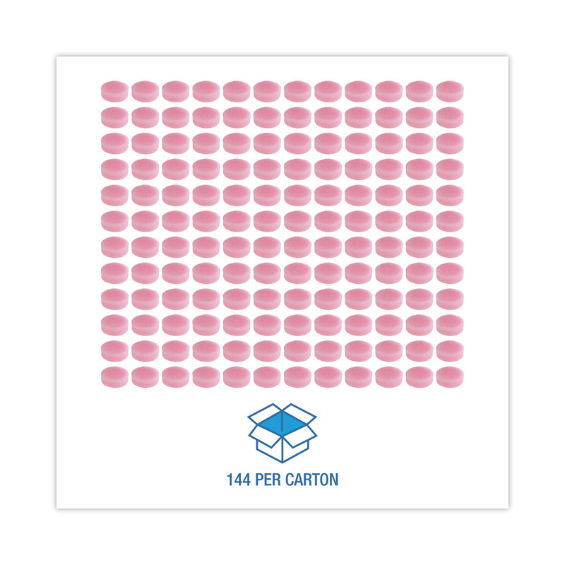 Boardwalk Urinal Para Deodorizer Blocks, Cherry Scent, 4 oz, Red, 144/Carton