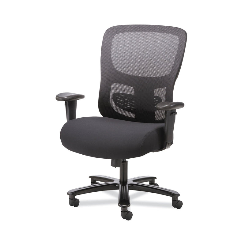 Sadie 1-Fourty-One Big/Tall Mesh Task Chair, Supports Up to 400 lb, 19.2" to 22.85" Seat Height, Black