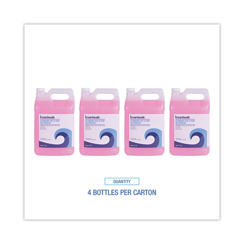 Boardwalk Industrial Strength Pot and Pan Detergent, 1 gal Bottle