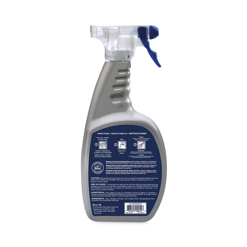Bona Hardwood Floor Cleaner, 32 oz Spray Bottle