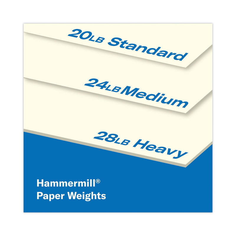 Hammermill Colors Print Paper, 20 lb Bond Weight, 8.5 x 11, Cream, 500/Ream