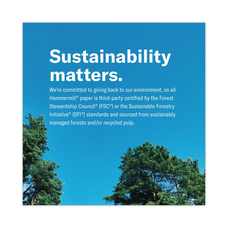 Hammermill Copy Plus Print Paper, 92 Bright, 20 lb Bond Weight, 8.5 x 11, White, 500 Sheets/Ream, 10 Reams/Carton