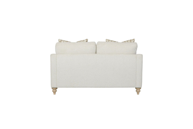Loveseat Reversable Cushion With 2 Pillows - Off White