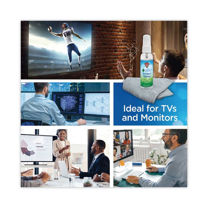 Dust-Off Laptop Computer Cleaning Kit, 50 mL Spray/Microfiber Cloth