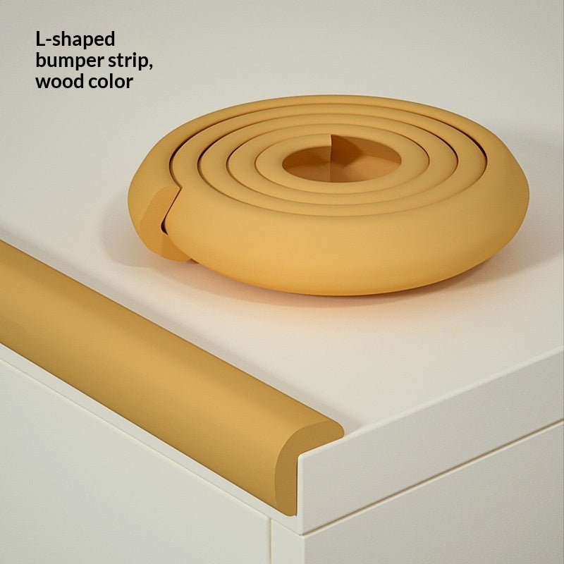 L Shaped Child Safe Corner Guards For Walls To Protect Babies Soft Padding For Home Use