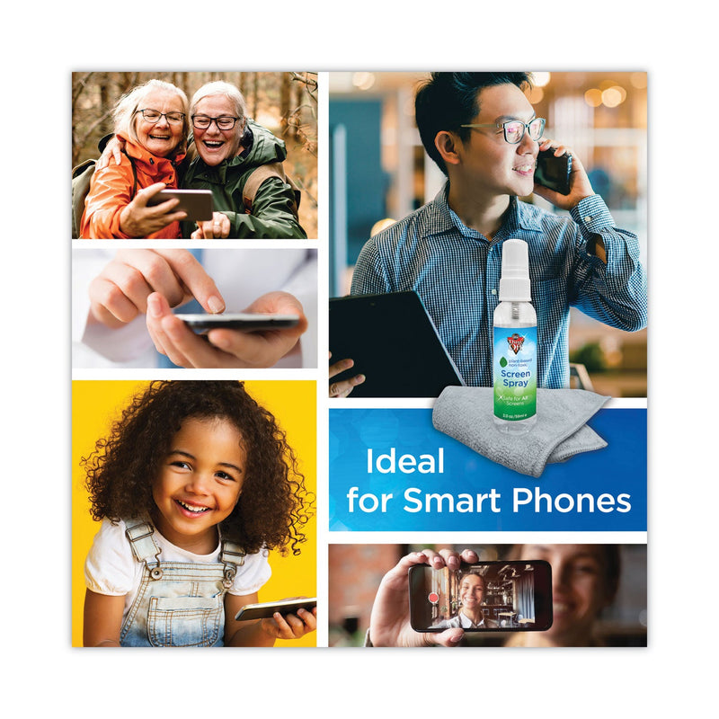 Dust-Off Laptop Computer Cleaning Kit, 50 mL Spray/Microfiber Cloth