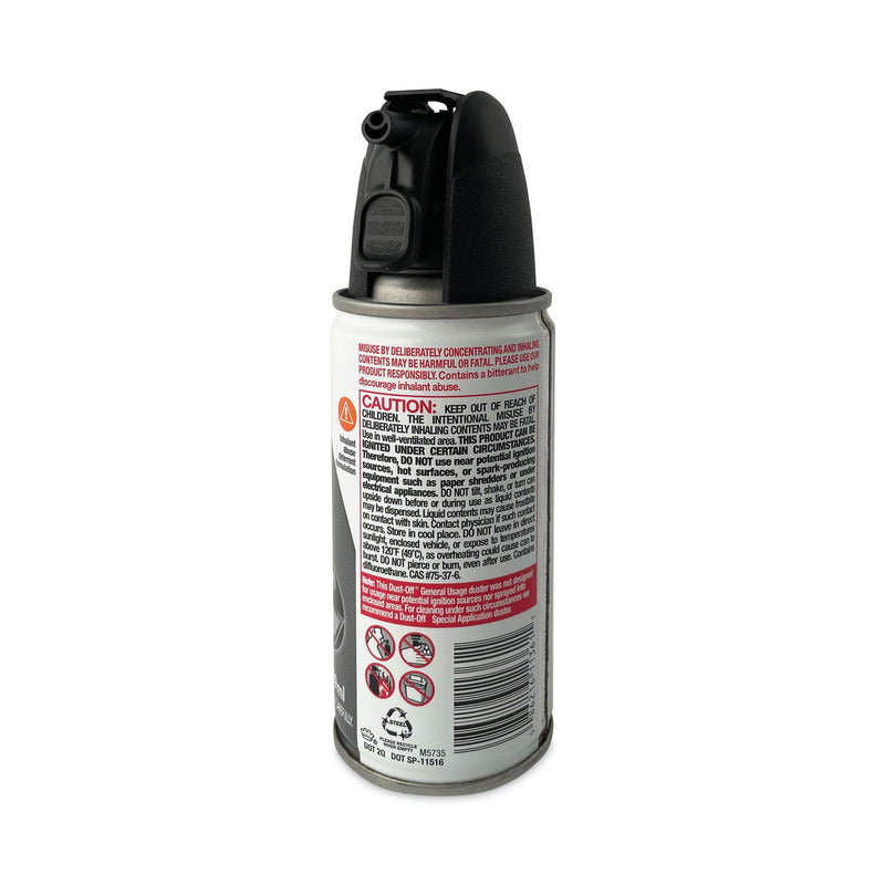 Dust-Off Disposable Compressed Air Duster, 3.5 oz Can