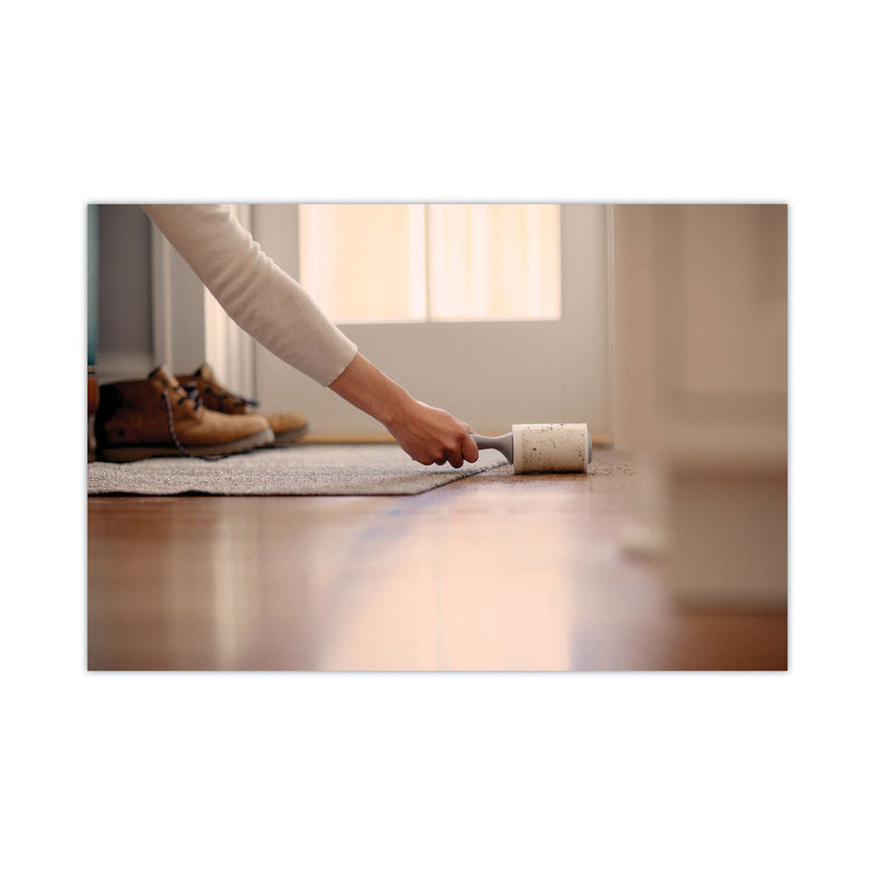 Scotch-Brite Lint Roller, Extra Sticky, Heavy-Duty Handlle, 48 Sheets/Roll