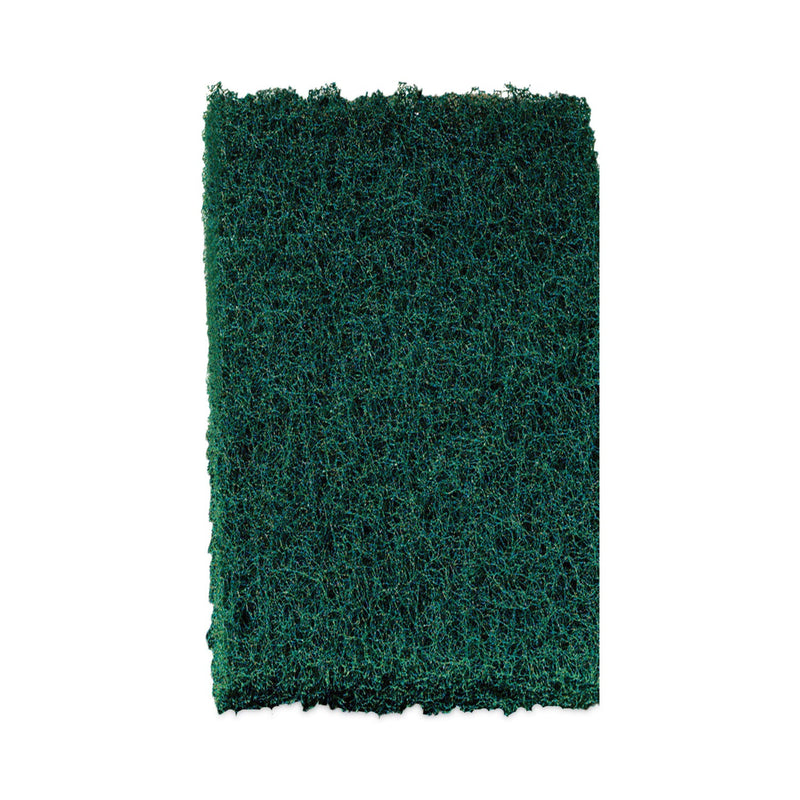 Scotch-Brite Heavy-Duty Scouring Pad, 3.8 x 6, Green, 5/Carton