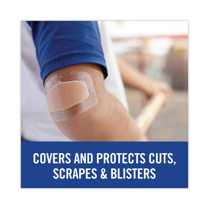 3M Nexcare Waterproof, Clear Bandages, Assorted Sizes, 50/Box