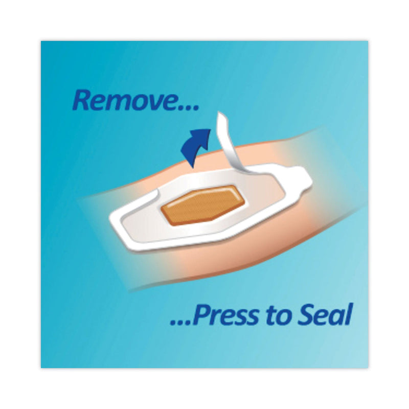 3M Nexcare Waterproof, Clear Bandages, Assorted Sizes, 50/Box