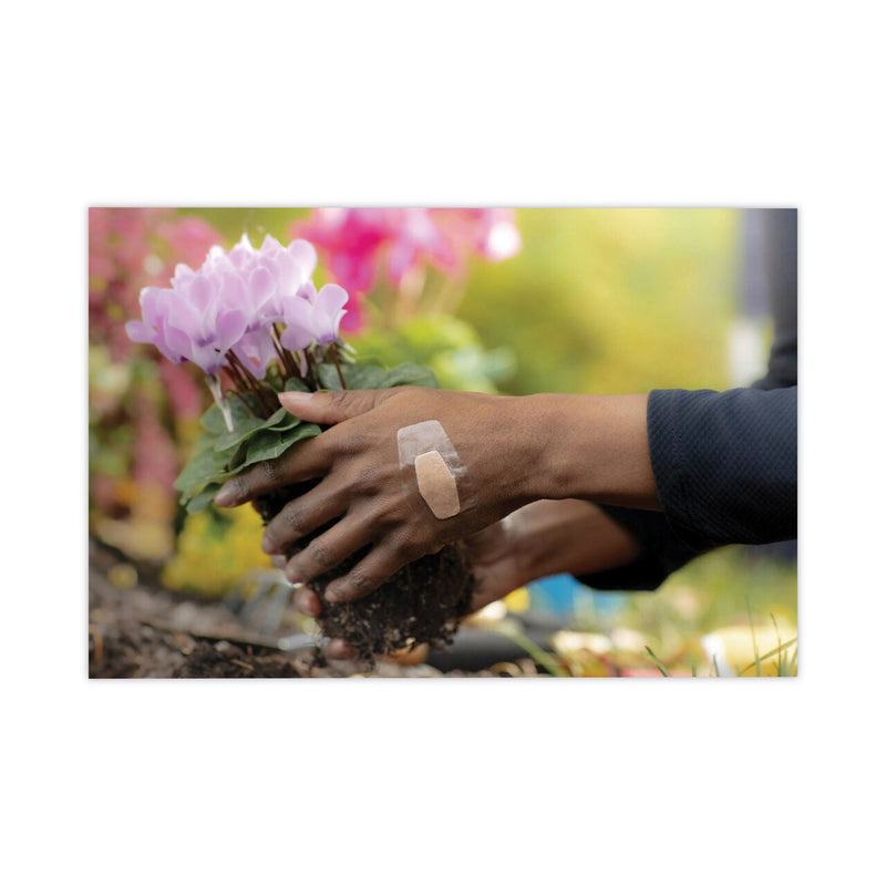 3M Nexcare Waterproof, Clear Bandages, Assorted Sizes, 50/Box