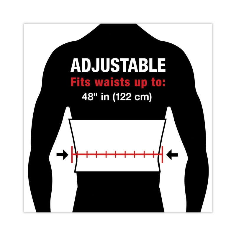 ACE Work Belt with Removable Suspenders, One Size Fits All, Up to 48" Waist Size, Black