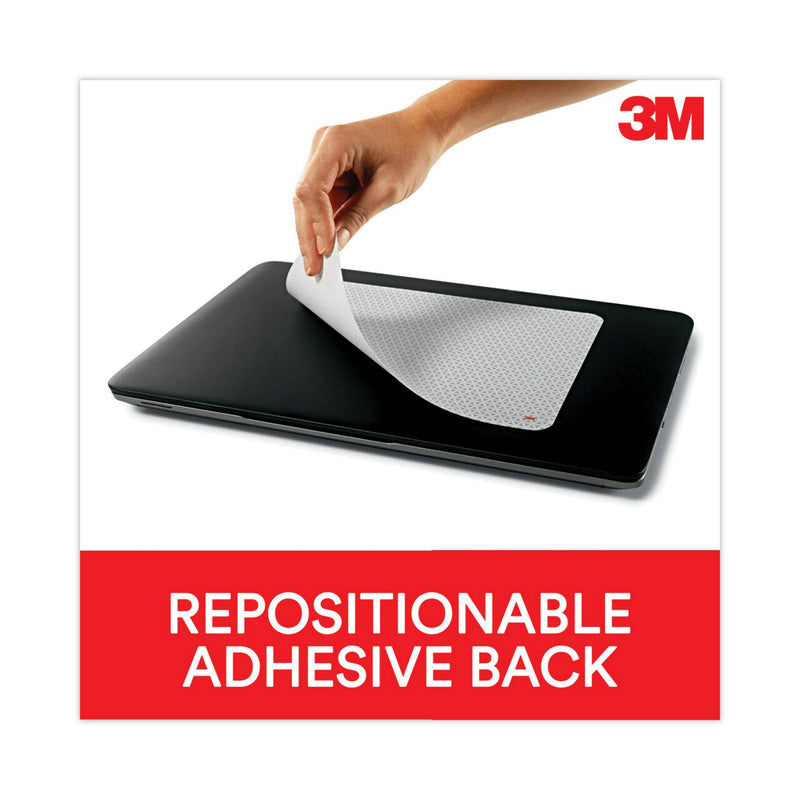 3M Precise Mouse Pad with Nonskid Repositionable Adhesive Back, 8.5 x 7, Bitmap Design