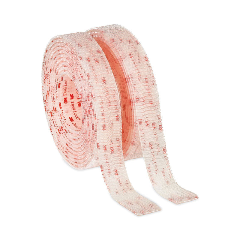 Scotch Extreme Fasteners, 1" x 4 ft, Clear, 2/Pack