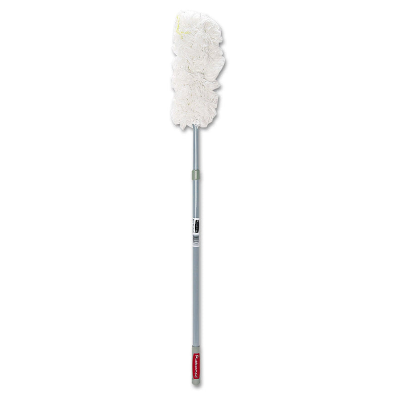 Rubbermaid HiDuster Overhead Duster with Straight Launderable Head, 51" Extension Handle