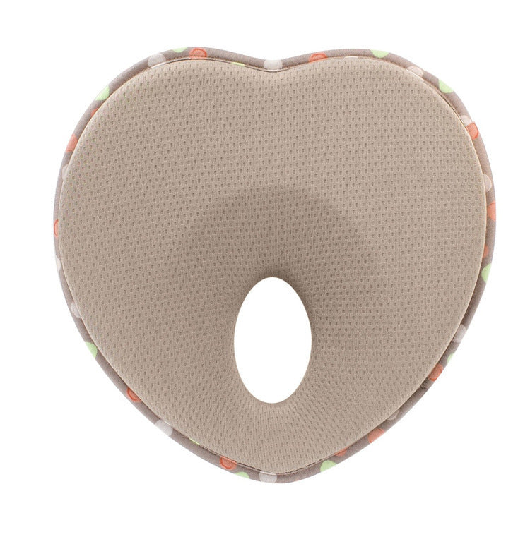 Newborn Anti-Roll Pillow with Flat Head Prevention