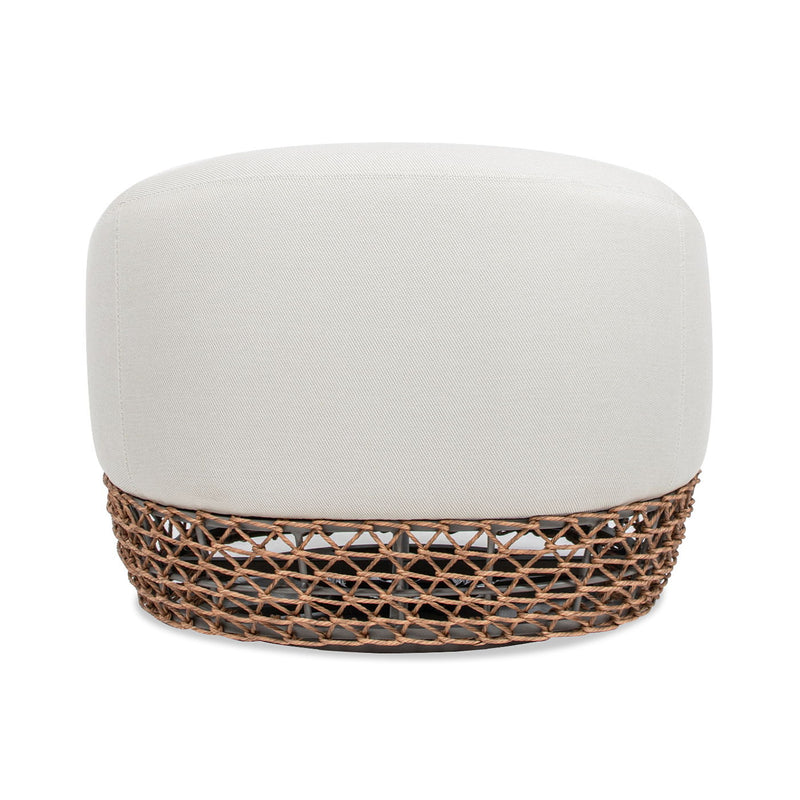 Willow - Upholstered Patio Deep Seating Armchair, Wicker Frame