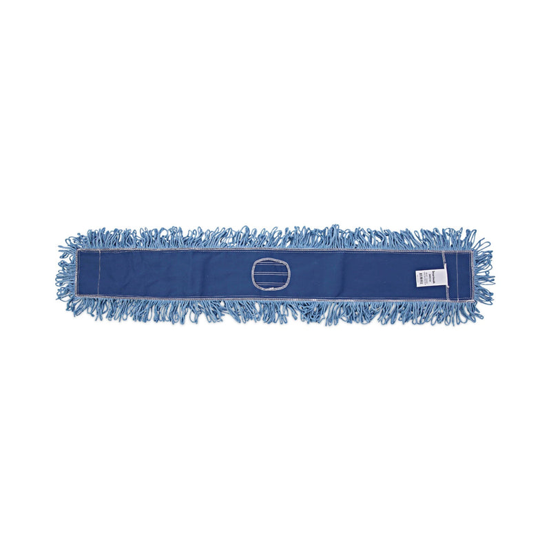 Boardwalk Dust Mop Head, Cotton/Synthetic Blend, 48" x 5", Blue