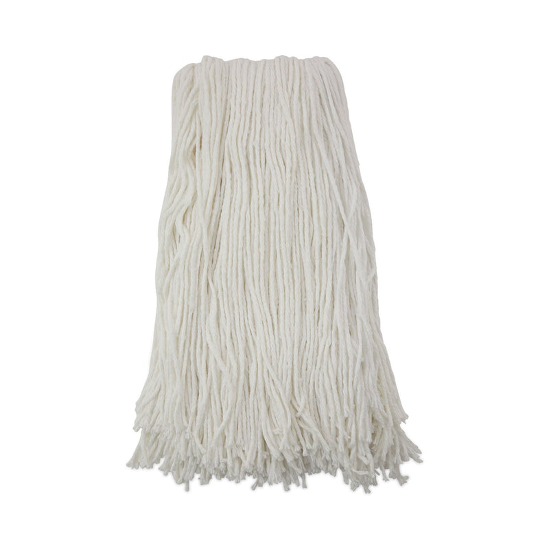 Boardwalk Cut-End Wet Mop Head, Rayon, No. 32, White
