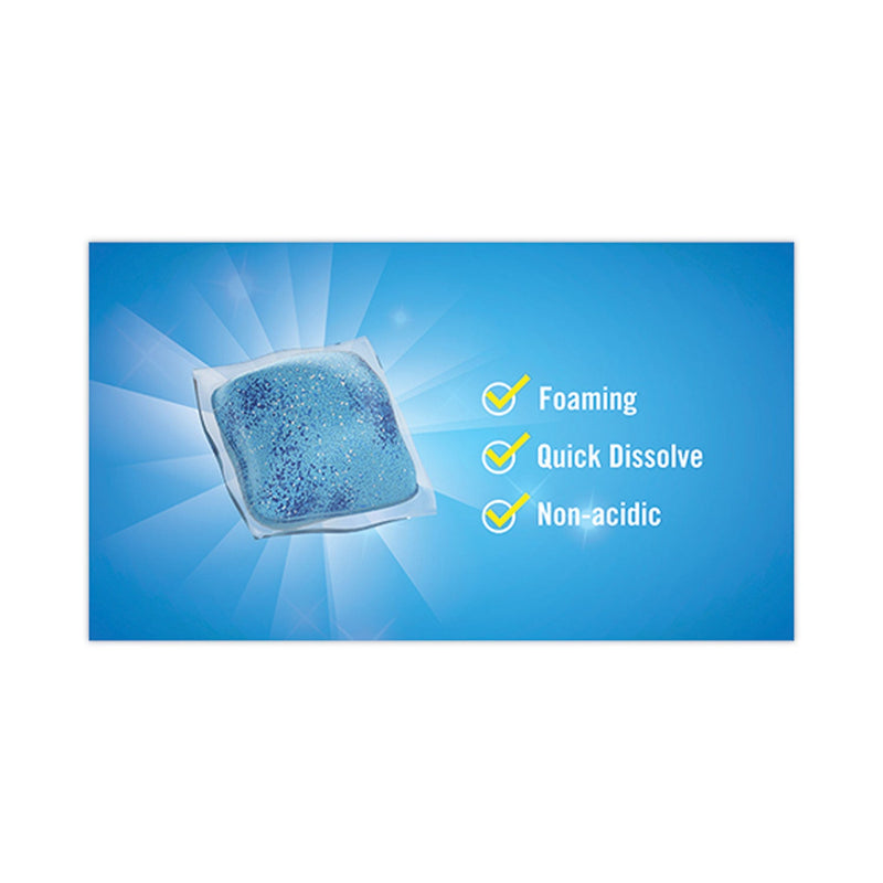 Diversey Crew Easy Paks Toilet Bowl Cleaner, Fresh Floral Scent, 0.5 oz Packet, 90 Packets/Tub, 2 Tubs/Carton