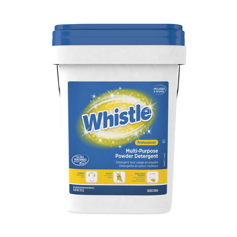 Diversey Whistle Multi-Purpose Powder Detergent, Citrus, 19 lb Pail