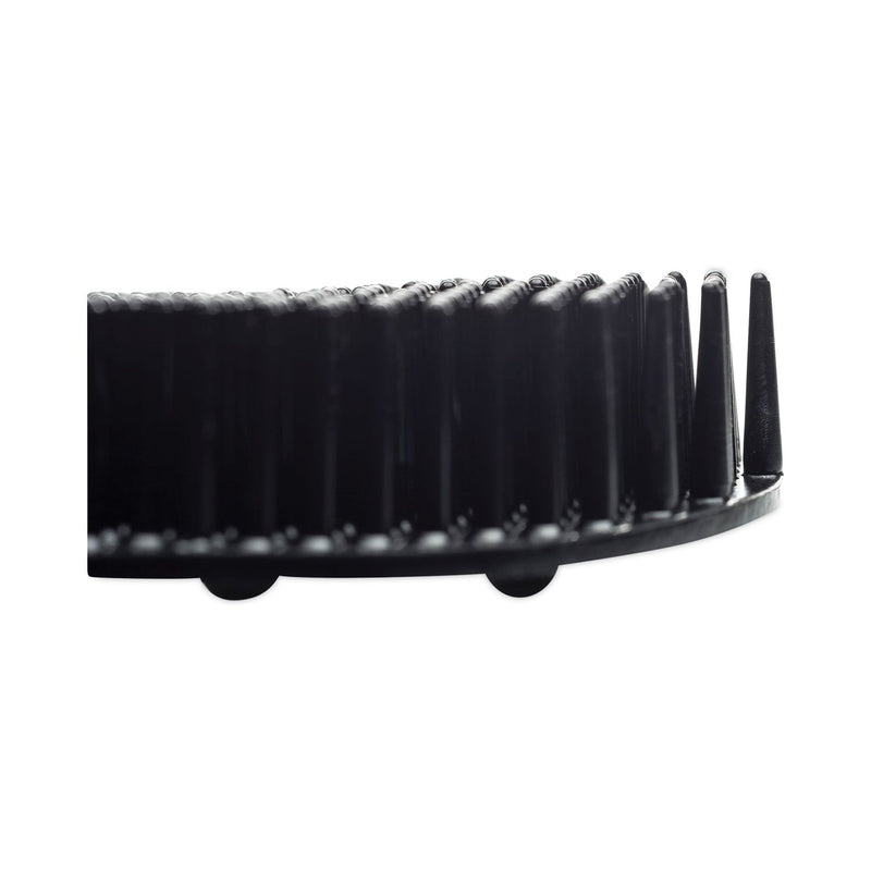 Diversey ekcoscreen Urinal Screens, Mint Scent, Black, 12/Carton